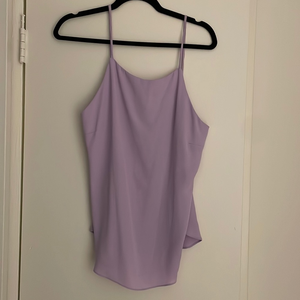 Amanda Uprichard lavender tank top